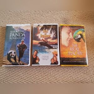 3x VHS Tapes